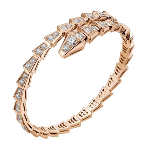 bvlgari rose gold bracelet|rose gold diamond bracelets.